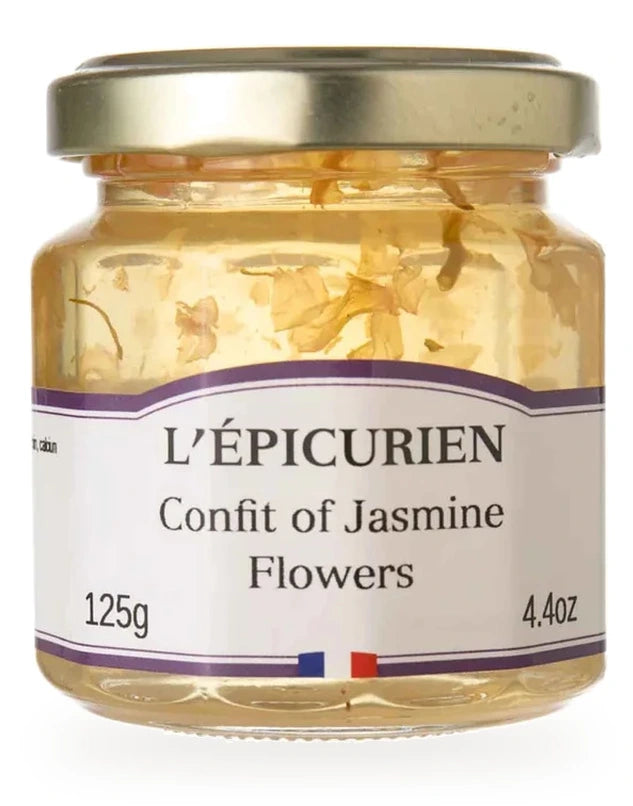 Actual Confit of Jasmine Flowers jar by L’Épicurien