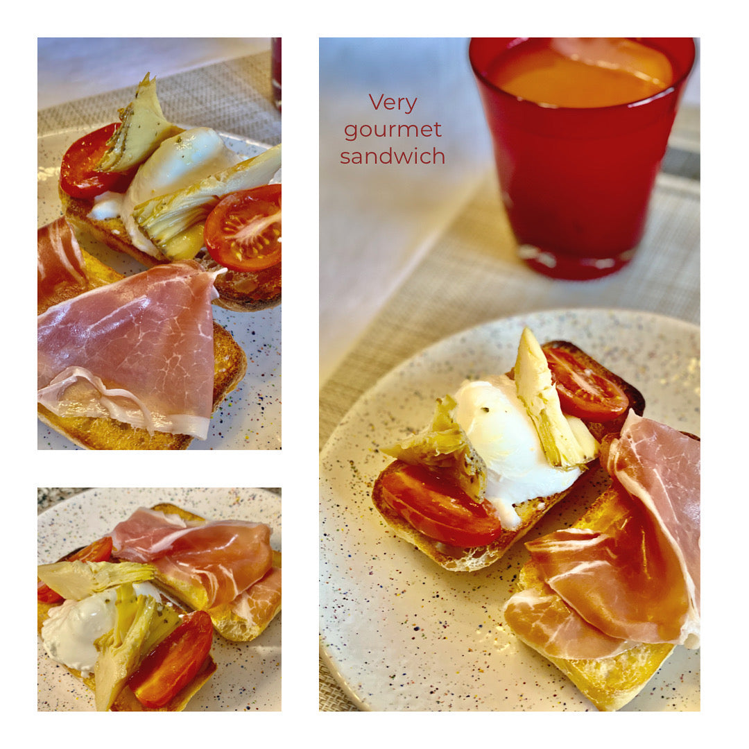 Very gourmet sandwich