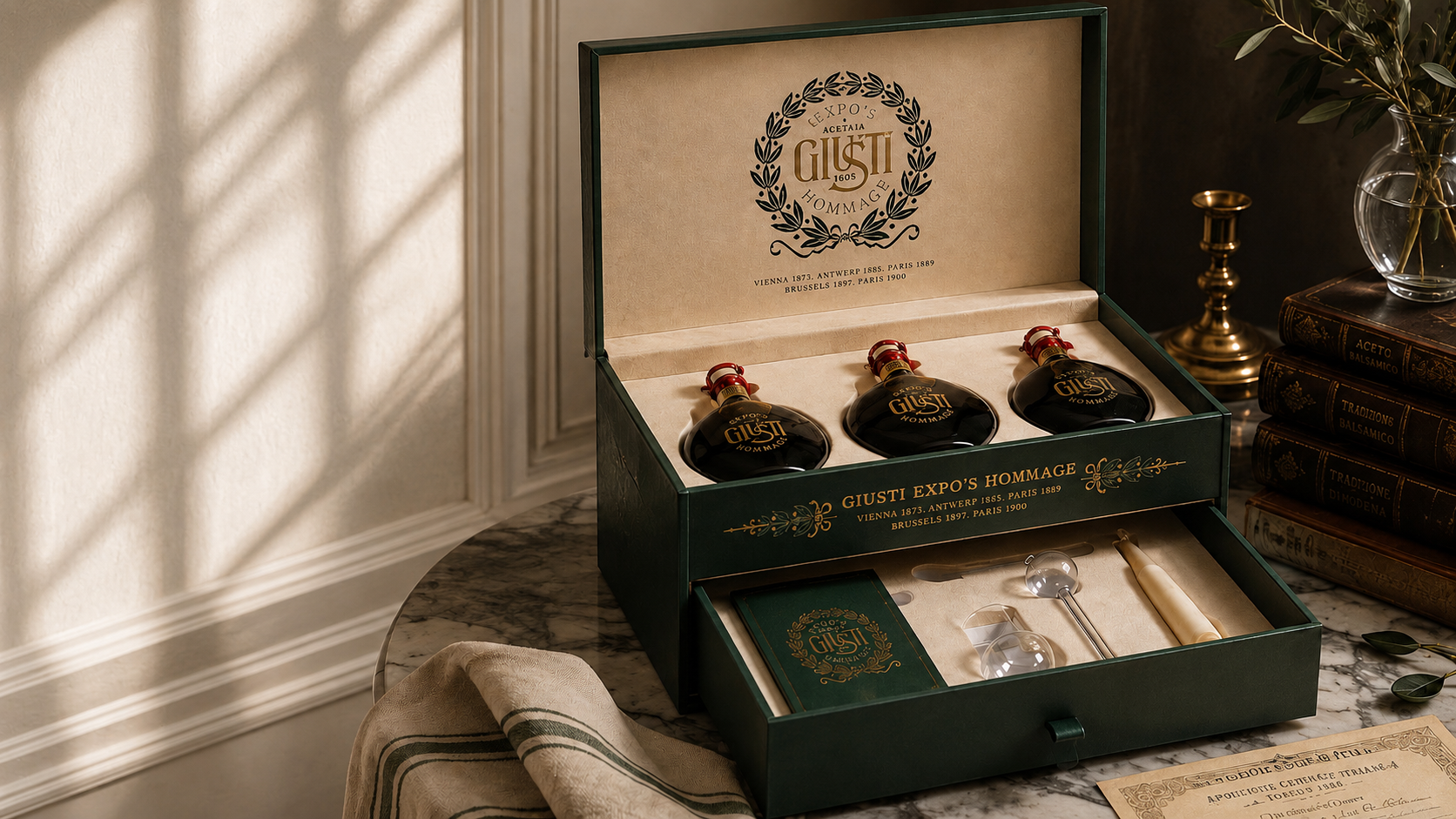 Why We Chose It — N°05: Giusti Expo’s Hommage, a Piece of Modenese History