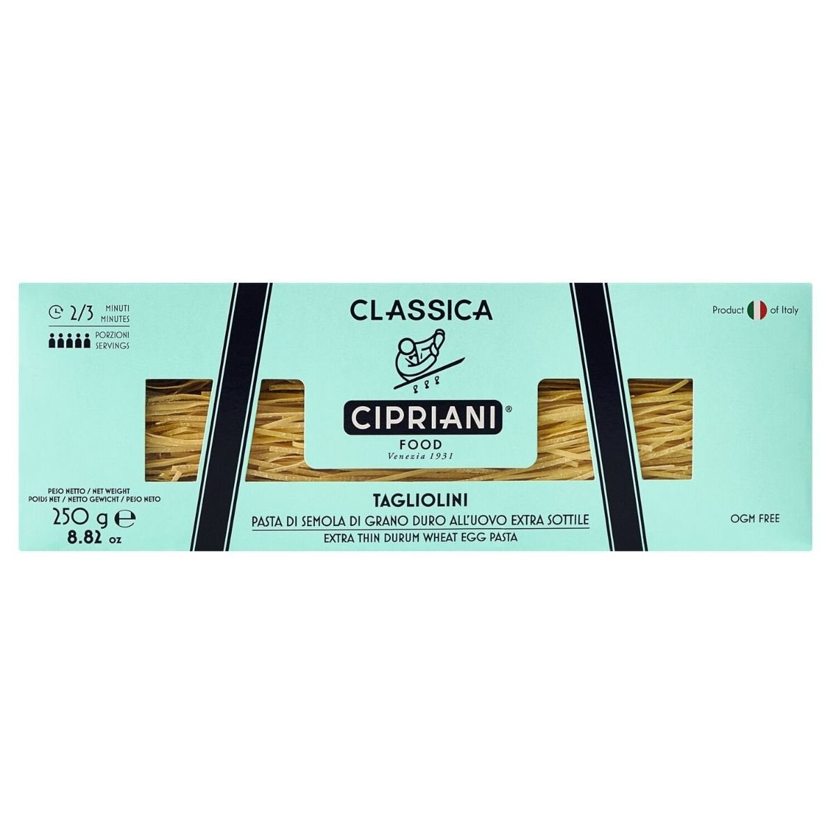 Cipriani Classica Tagliolini — Organic Egg Pasta