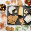 Knekkebrød crispbread with artisan cheese board