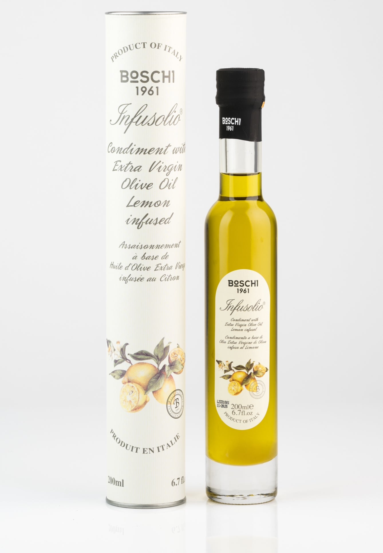 Il Boschetto Lemon Infused Extra Virgin Olive Oil - Lello.Store