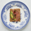 Knekkebrød crispbread with prosciutto and avocado