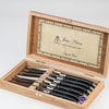 Laguiole Black Knives in Presentation Box (set of 6) - Lello.Store
