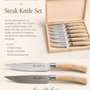 Jean Dubost Laguiole Steak Knives — Set of Six