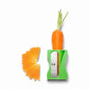 Green Monkey Business Karoto vegetable peeler and curler with a carrot and decorative vegetable curl