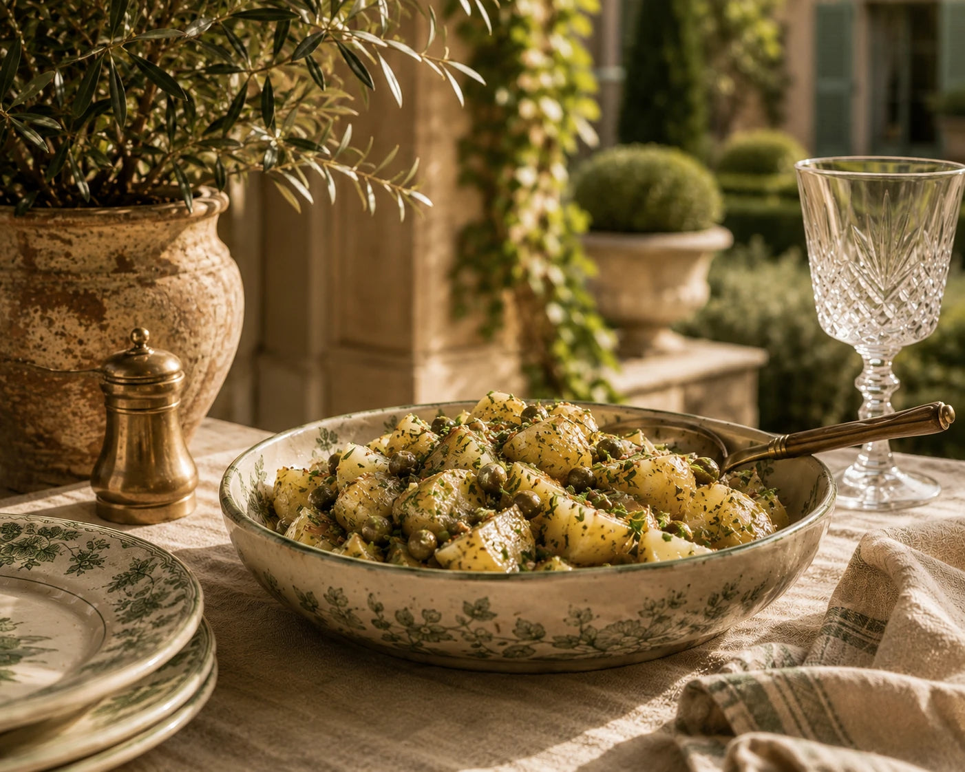 French Potato Salad with Capers & Mustard