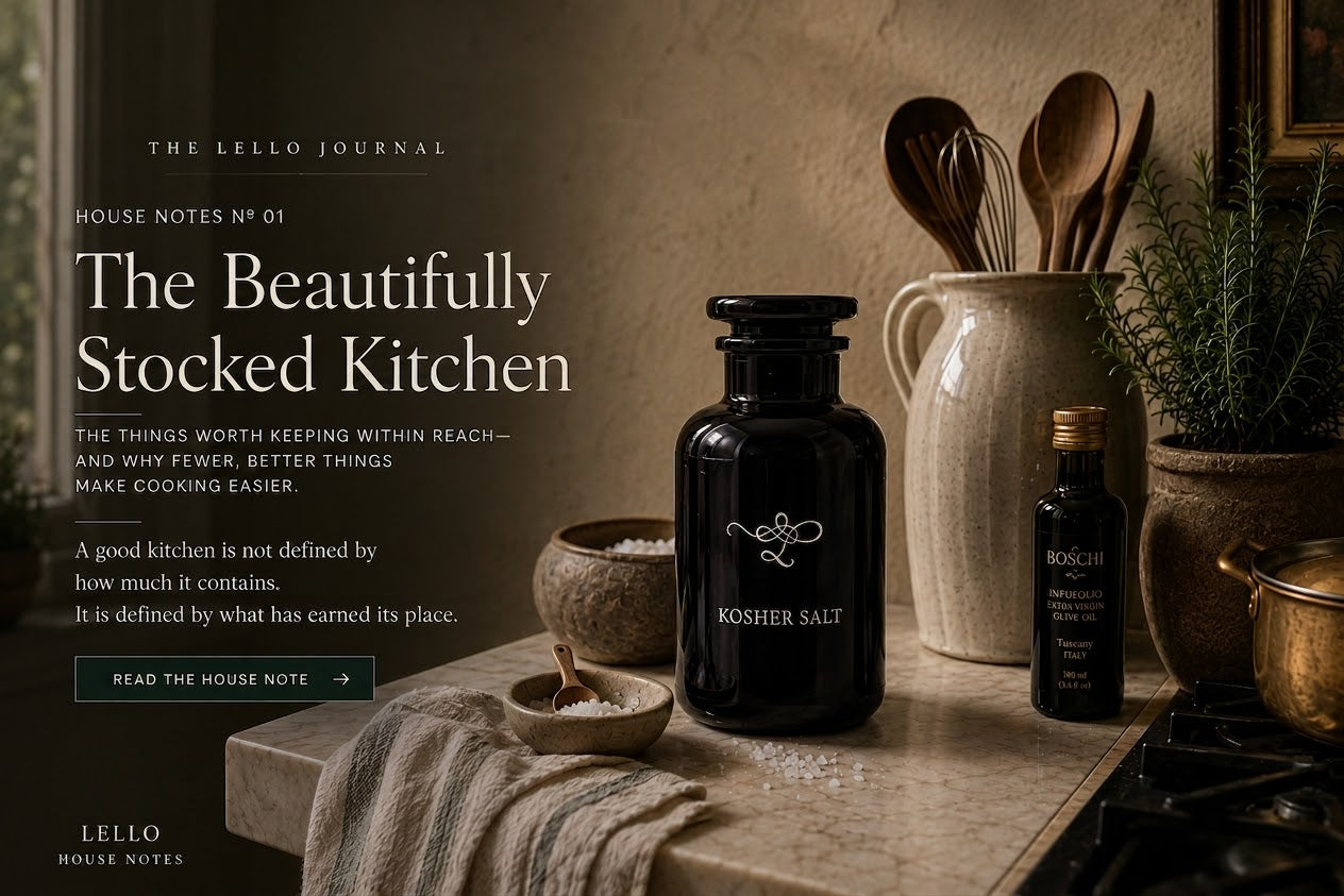 The Beautifully Stocked Kitchen — House Notes No. 01